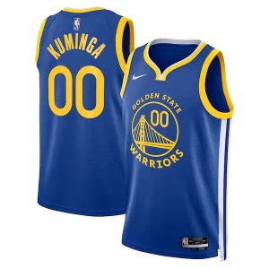 Jonathan Captivant Kuminga Golden State Warriors Nike Unisex Swingman Badge Player Jersey Icon Edition Royal