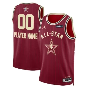Jordan Brand Unisex 2024 NBA Haut de gamme All Star Game Swingman Custom Jersey Crimson