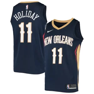 Jrue Holiday New Orleans Pelicans Nike Swingman Charming Jersey Navy