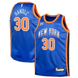Julius Randle New York Knicks Nike Notable Youth Swingman Replica Jersey City Edition Blue