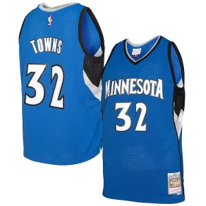 Karl Anthony Towns Minnesota Timberwolves 2015/16 Swingman Jersey Sophistiqué Blue