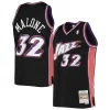 Karl Malone Captivant Utah Jazz 2001/02 Hardwood Classics Swingman Jersey Black