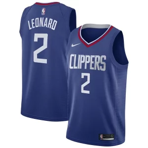 Kawhi Leonard LA Clippers Nike 2019/20 Swingman Jersey Admirable Blue Icon Edition