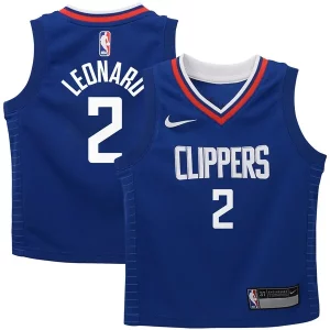 Kawhi Tendance Leonard LA Clippers Nike Toddler 2020/21 Replica Jersey Icon Edition Royal