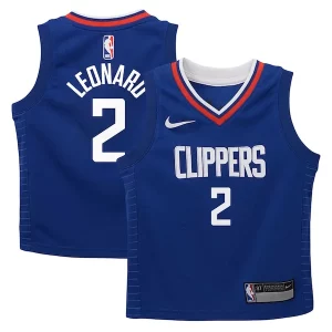 Kawhi Leonard LA Clippers Nike Toddler Swingman Player Jersey Personalisable Icon Edition Blue