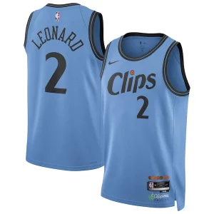 Kawhi Leonard LA Clippers Nike Unisex 2024/25 Personalisable Swingman Player Jersey City Edition Light Blue
