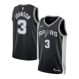 Keldon Johnson San Antonio Spurs Nike Stylish Unisex Swingman Jersey Association Edition Black