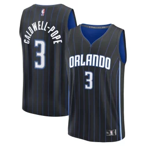 Kentavious Caldwell Pope Orlando Magic Youth Fast Break Replica Player Jersey Icon Edition Black Refiné
