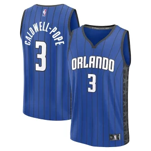Kentavious Caldwell Sophistiqué Pope Orlando Magic Fast Break Replica Player Jersey Statement Edition Blue