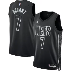 Kevin Moderne Durant Brooklyn Nets Jordan Brand Unisex Swingman Jersey Statement Edition Black