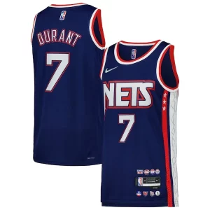 Kevin Durant Brooklyn Nets Uniques Nike Swingman Player Jersey City Edition Blue/Gray
