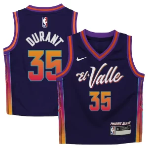 Kevin Durant Phoenix Suns Luxueux Nike Toddler 2023/24 Swingman Replica Jersey City Edition Purple