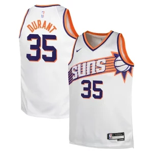 Kevin Durant Phoenix Suns Nike Youth Swingman Jersey Association Splendide Edition White
