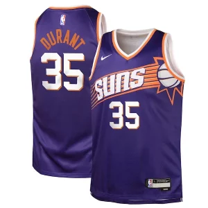 Kevin Durant Phoenix Suns Nike Youth Classique Swingman Jersey Purple Icon