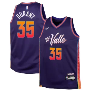 Kevin Durant Phoenix Suns Nike Youth Swingman Replica Jersey City Éclatant Edition Purple
