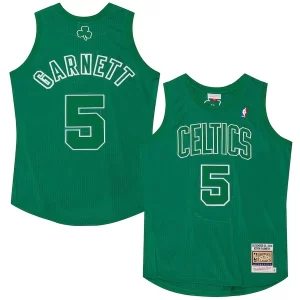 Kevin Garnett Boston Celtics 2012 Authentic Player Jersey Kelly Moderne Green