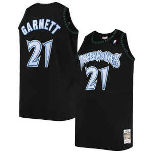 Kevin Éclatant Garnett Minnesota Timberwolves 1997/98 Big & Tall Hardwood Classics Swingman Jersey Black