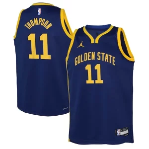 Klay Thompson Golden State Warriors Jordan Brand Youth Swingman Captivant Jersey Statement Edition Blue