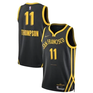 Klay Uniques Thompson Golden State Warriors Nike Unisex 2023/24 Swingman Jersey Black City Edition