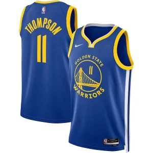 Klay Thompson Golden State Warriors Nike Superbe Unisex Swingman Jersey Icon Edition Royal/White