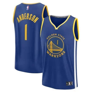 Kyle Anderson Golden State Warriors Fast Break Tendance Replica Player Jersey Icon Edition Royal