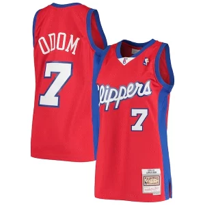 Lamar Odom LA Clippers 2000/01 Unique Hardwood Classics Swingman Jersey Red