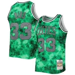 Larry Bird Boston Stylish Celtics 1985/86 Galaxy Swingman Jersey Kelly Green