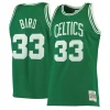 Larry Bird Exclusif Boston Celtics Hardwood Classics Swingman Jersey Kelly Green/White