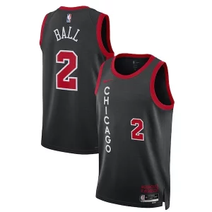 Lonzo Ball Chicago Bulls Nike Unisex 2023/24 Swingman Jersey Black City Uniques Edition