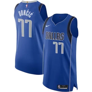 Luka Dončić Dallas Mavericks Nike Exclusif Authentic Jersey Association Edition Blue