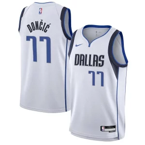 Luka Dončić Dallas Mavericks Distingué Nike Youth Swingman Jersey Association Edition White