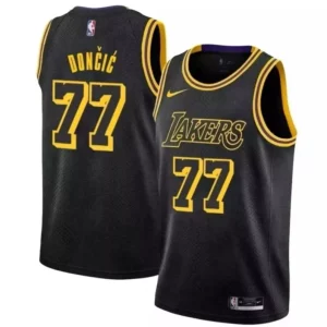 Luka Dončić Sophistiqué Los Angeles Lakers Nike Mamba Edition Jersey Black