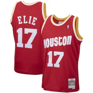 Mario Elie Houston Rockets 1993/94 Hardwood Classics Swingman Splendide Jersey Red