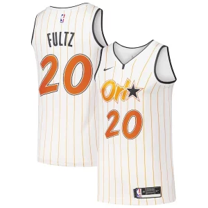 Markelle Fultz Orlando Magic Nike Swingman Player Jersey City Edition White Luxueux