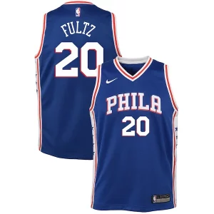 Markelle Fultz Philadelphia 76ers Distingué Nike Youth Swingman Jersey Blue Icon Edition