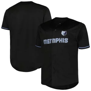 Memphis Grizzlies Profile Big & Tall Pop Bold Jersey Black