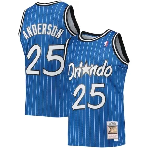 Nick Anderson Orlando Magic 1994/95 Hardwood Classics Swingman Distingué Jersey Blue