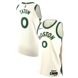 Nike Jayson Tatum Boston Celtics Authentic Moderne Jersey City Edition White