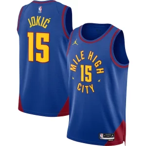 Nikola Jokic Denver Nuggets Jordan Brand Unisex Swingman Jersey Statement Edition Exclusif Blue