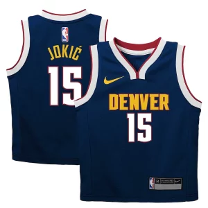 Nikola Jokic Denver Nuggets Nike Preschool Unique Dri FIT Swingman Player Jersey Icon Edition Navy