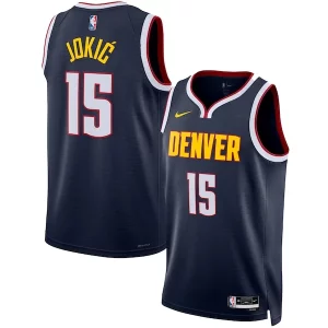 Nikola Refiné Jokic Denver Nuggets Nike Unisex Swingman Jersey Icon Edition Navy
