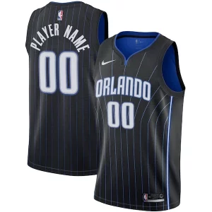 Orlando Magic Nike 2020/21 Swingman Custom Uniques Jersey Icon Edition Black/White