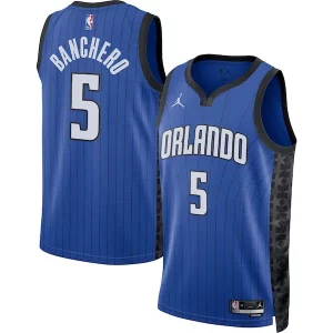 Paolo Banchero Orlando Magic Jordan Brand Unisex Swingman Incontournable Jersey Statement Edition Blue