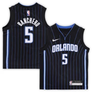 Paolo Banchero Orlando Magic Nike Commémoratif Preschool Swingman Player Jersey Icon Edition Black