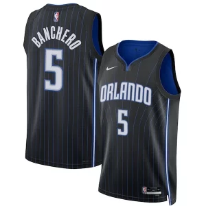 Paolo Banchero Orlando Magic Nike Unisex 2022 NBA Draft First Magnifique Round Pick Swingman Jersey Icon Edition Black