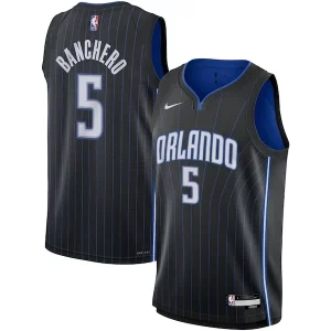 Paolo Banchero Orlando Magic Unique Nike Youth Swingman Jersey Icon Edition Black