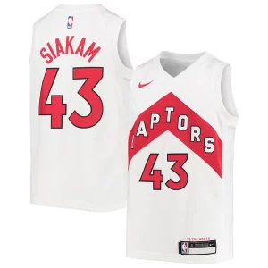 Pascal Siakam Toronto Raptors Nike Youth Swingman Jersey Association Edition Classique White/Red