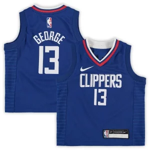 Paul George Luxueux LA Clippers Nike Toddler 2020/21 Replica Jersey Icon Edition Royal