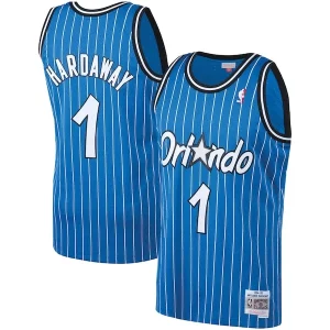 Penny Hardaway Orlando Magic 1994/95 Big & Tall Hardwood Classics Swingman Jersey Captivant Blue