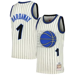 Penny Hardaway Orlando Magic Chainstitch Incontournable Swingman Jersey Cream